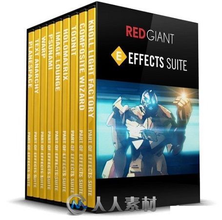 RED GIANT EFFECTS SUITE红巨星视觉特效插件V11.1.9版合辑 RED GIANT EFFECTS SUIT...