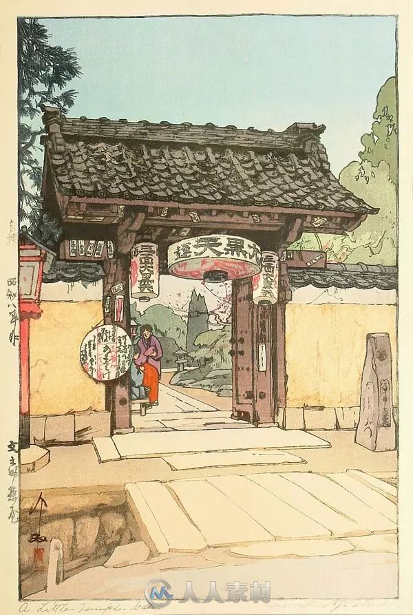 日本近现代版画巨匠吉田博（Hiroshi Yoshida）作品赏析