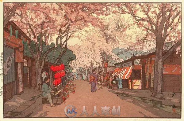 日本近现代版画巨匠吉田博（Hiroshi Yoshida）作品赏析