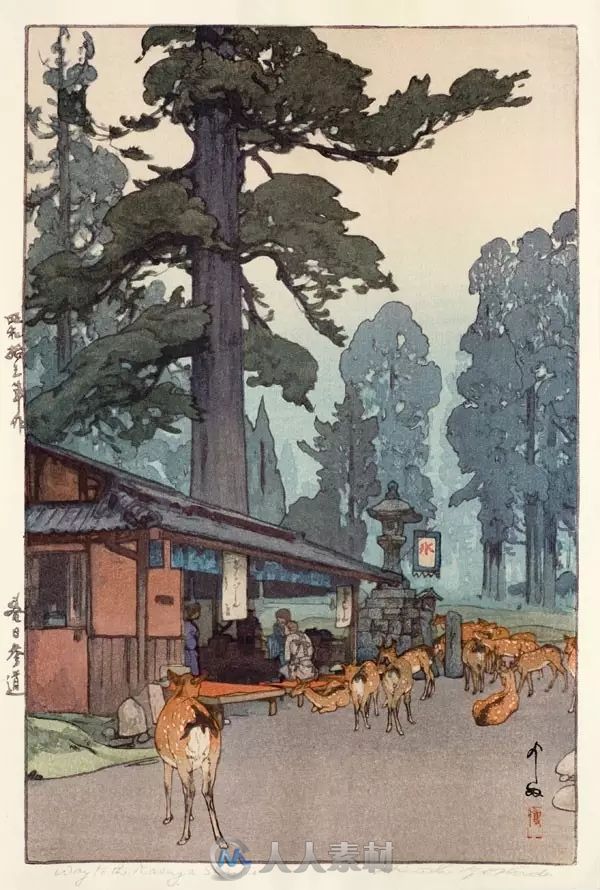 日本近现代版画巨匠吉田博（Hiroshi Yoshida）作品赏析