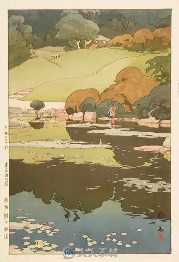 日本近现代版画巨匠吉田博（Hiroshi Yoshida）作品赏析