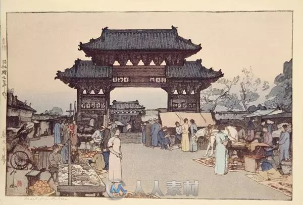 日本近现代版画巨匠吉田博（Hiroshi Yoshida）作品赏析