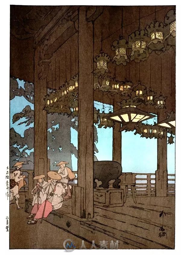 日本近现代版画巨匠吉田博（Hiroshi Yoshida）作品赏析