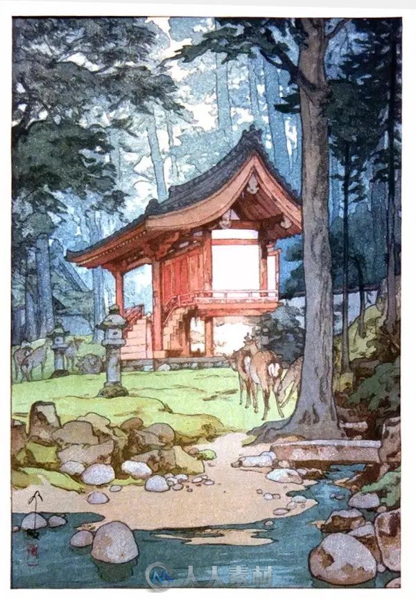 日本近现代版画巨匠吉田博（Hiroshi Yoshida）作品赏析