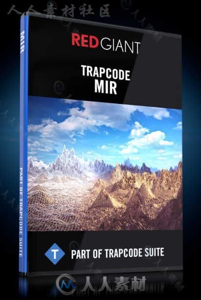 Trapcode红巨星视觉特效AE插件包V13.1.0版 RED GIANT TRAPCODE SUITE 13.1.0 WIN MAC