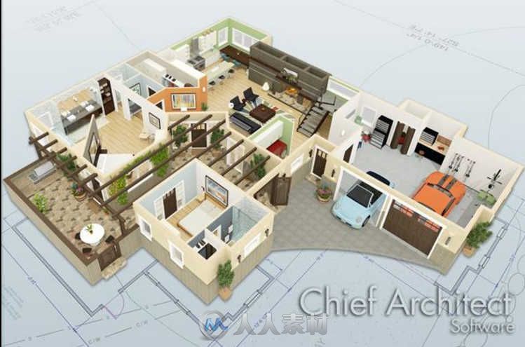 Chief Architect Premier首席建筑师软件X8 V18.3.1.2版 CHIEF ARCHITECT PREMIER X...