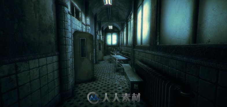 Unity3D游戏扩展资料 - 废弃医院UNITY MARKETPLACE – HE – ABANDONED HOSP...