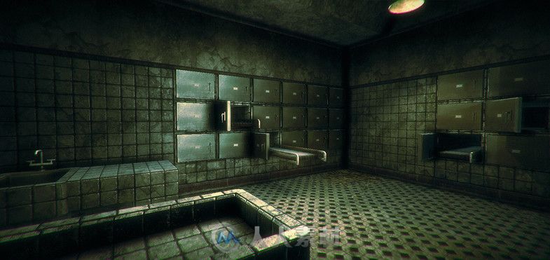 Unity3D游戏扩展资料 - 废弃医院UNITY MARKETPLACE – HE – ABANDONED HOSP...