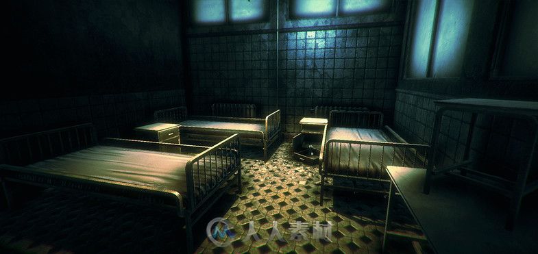 Unity3D游戏扩展资料 - 废弃医院UNITY MARKETPLACE – HE – ABANDONED HOSP...