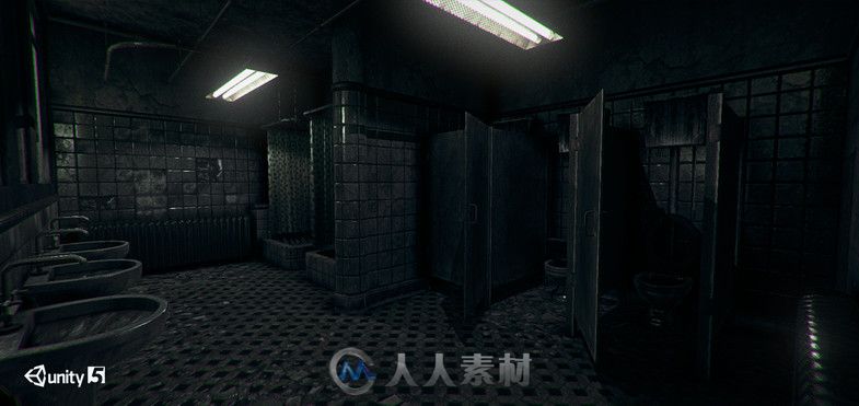 Unity3D游戏扩展资料 - 废弃医院UNITY MARKETPLACE – HE – ABANDONED HOSP...