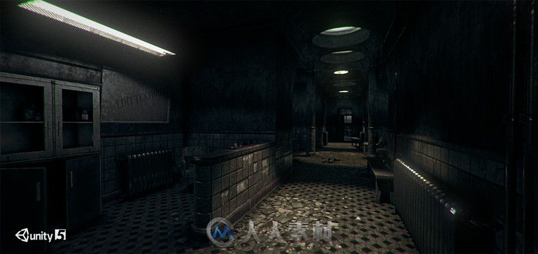 Unity3D游戏扩展资料 - 废弃医院UNITY MARKETPLACE – HE – ABANDONED HOSP...