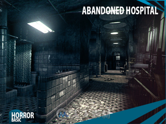 Unity3D游戏扩展资料 - 废弃医院UNITY MARKETPLACE – HE – ABANDONED HOSP...