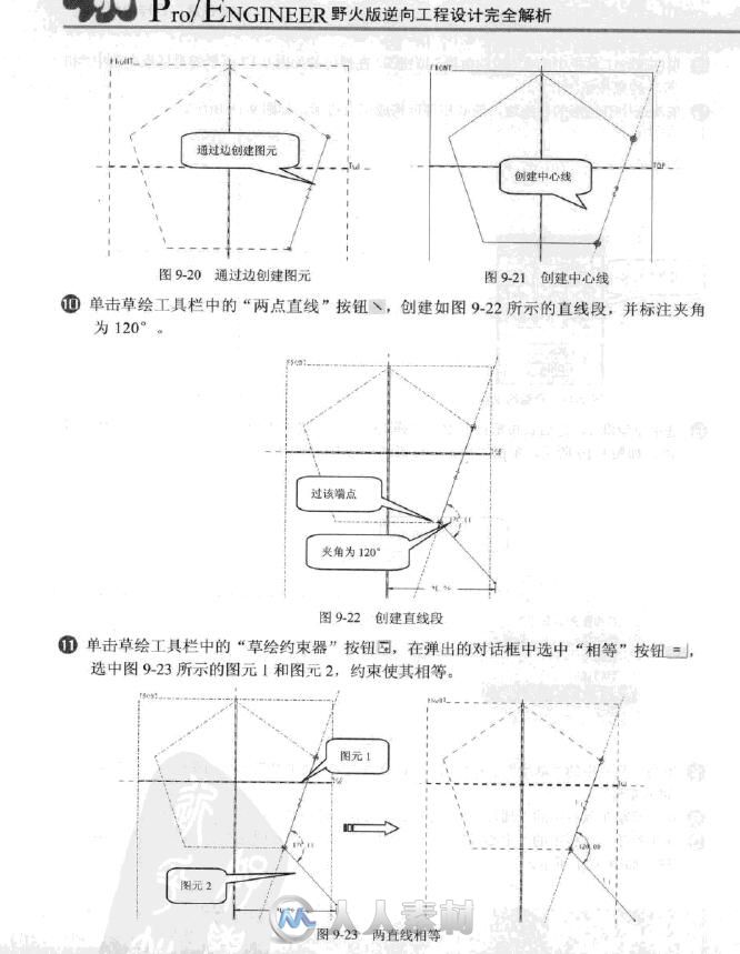 Pro ENGINEER野火版逆向工程设计完全解析