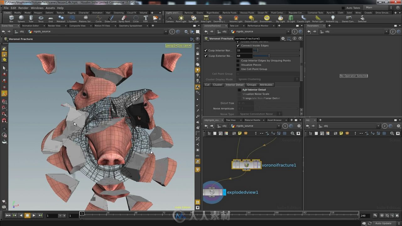 Houdini烟云动态应该技术视频教程CGCircuit - Applied Houdini Dynamics V...