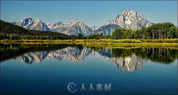 摄影艺术--三现倒影，太美了！