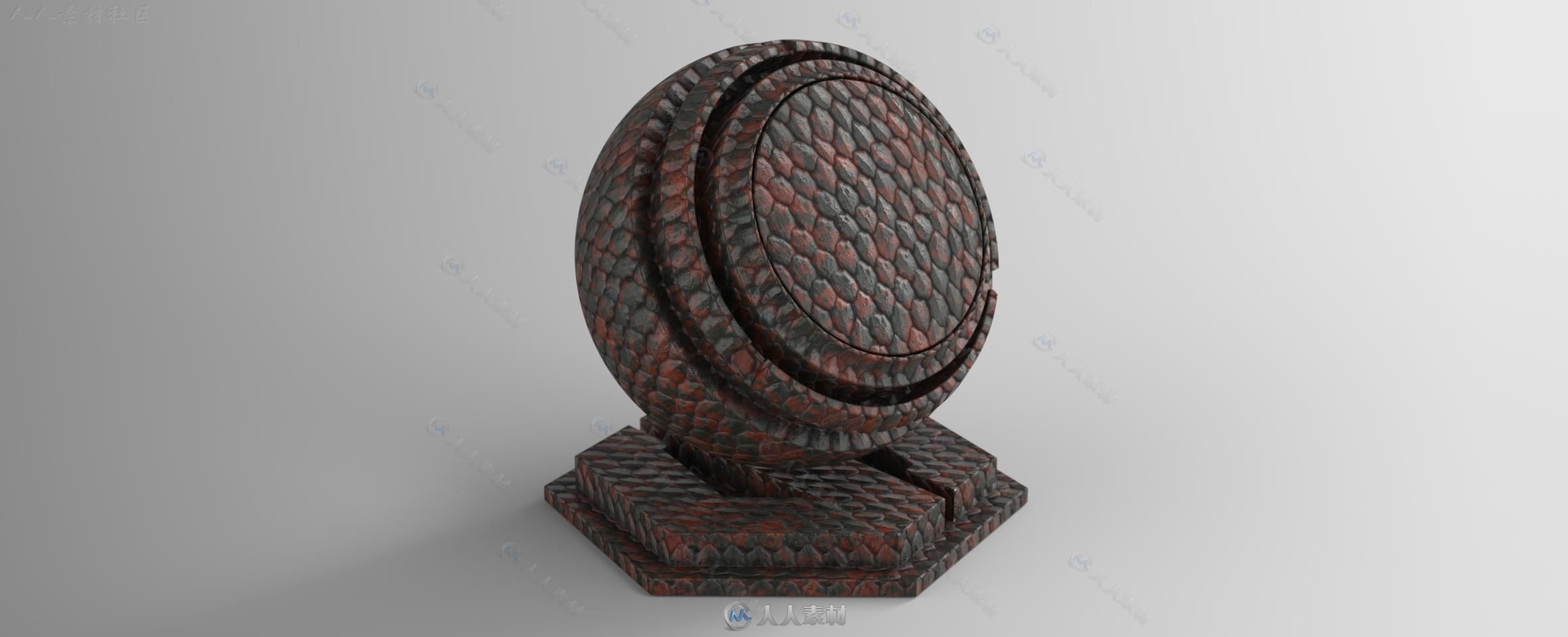 SubstanceStore火焰巨龙材质贴图合辑 SUBSTANCE STORE FANTASY DRAGON MOODPACK