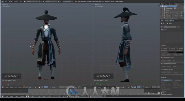 Blender简易人体建模方法