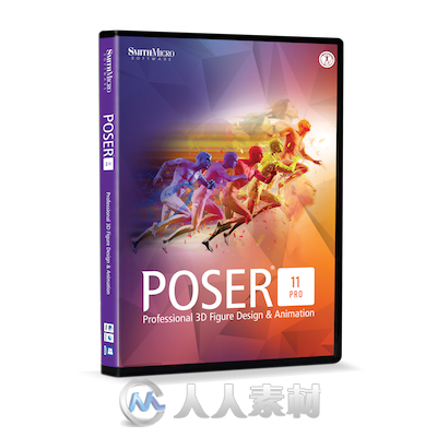 【12月更新】【解禁】Poser Pro 11【汉化，破解，资料包，模型】亲测可用