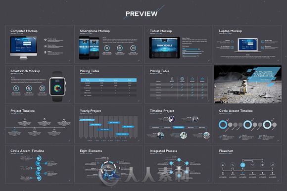 创意星战主题风格PPT模板Starcraft_-_Creativ_Keynote_Template