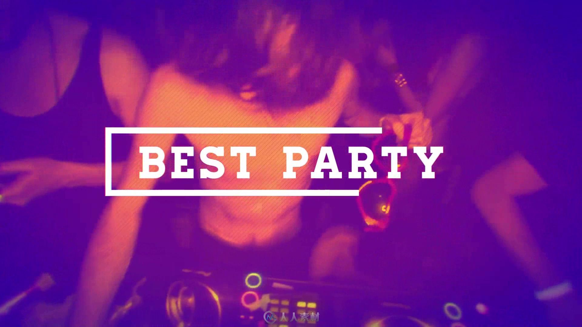 激情沙滩派对包装动画AE模板  Videohive Party Promo 16757918