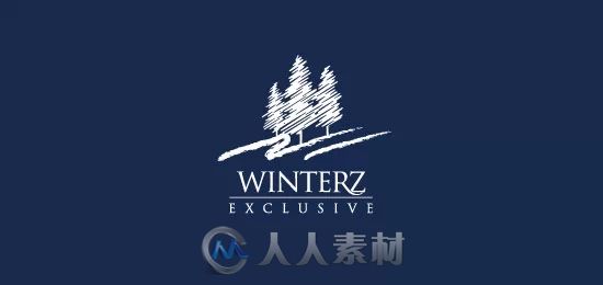 平面设计--30个冬季主题logo设计欣赏