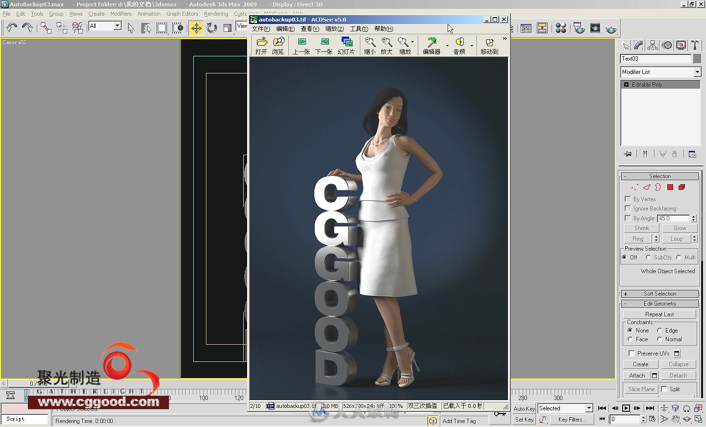 3ds max 2009特效实现案例详解