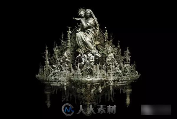 灵魂的雕刻师 — Kris Kuksi巴洛克风雕塑艺术作品