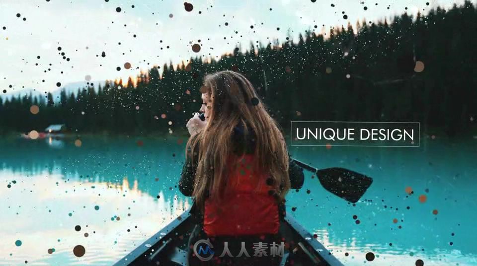 优雅圆点形成图像幻灯片展示相册动画AE模板Videohive  Elegant Opener I Slidesho...