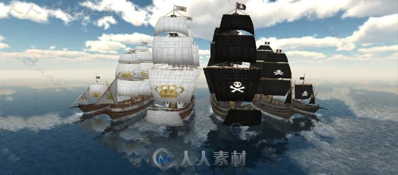 船舶海上车辆Unity3D资源素材