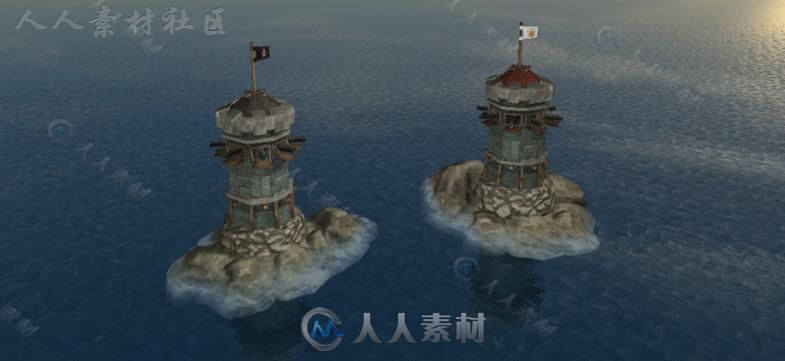 船舶海上车辆Unity3D资源素材