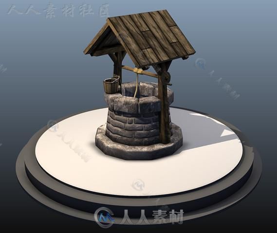 卡通村庄幻想环境Unity3D资源素材