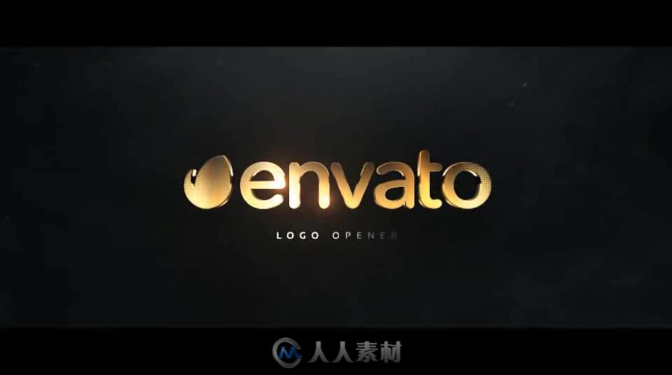 酷炫粒子合成显示帝国标志AE模板 Videohive Empire Logo Reveal 16605875