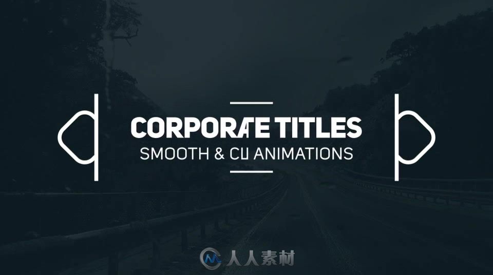 独一无二的企业实用标题动画AE模板 Videohive  Corporate Titles 16778050