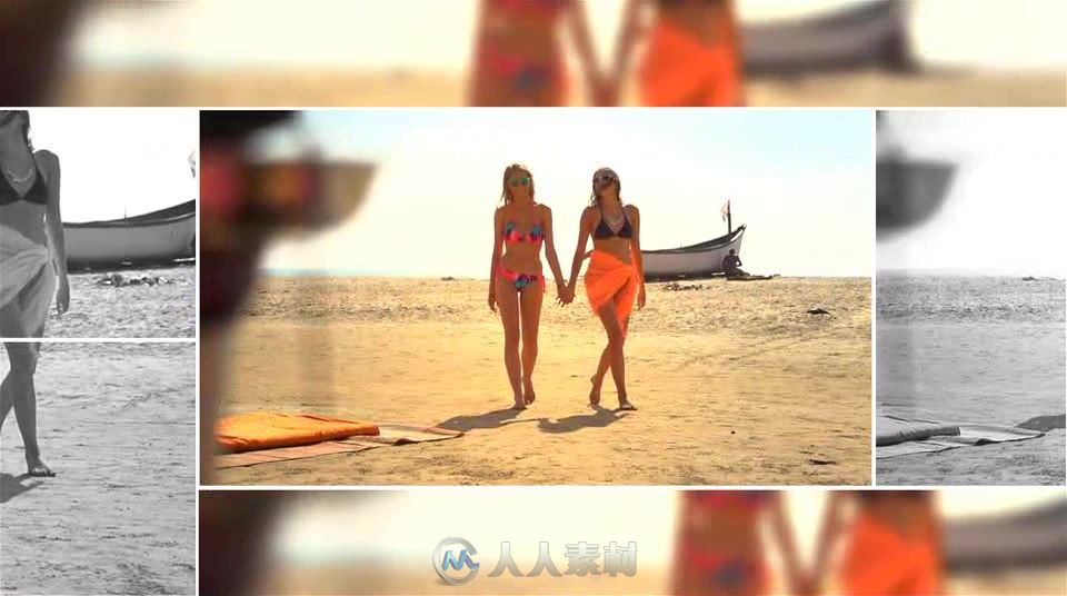 美丽夏季宣传动画AE模板  Videohive The Summer 16952361