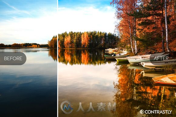 秋天的收货照片调色Lightroom预设CM - Autumn &amp; Harvest Lightroom Presets