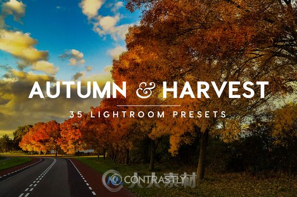 秋天的收货照片调色Lightroom预设CM - Autumn &amp; Harvest Lightroom Presets