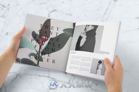 公司商业年度展示indesign排版模板Bold Magazine