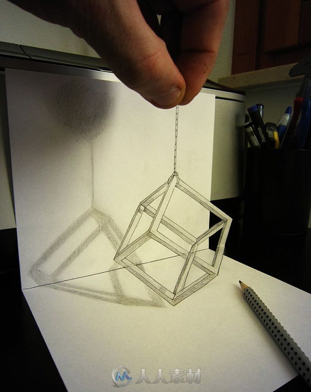 梦想照进现实，超逼真3D绘画作品