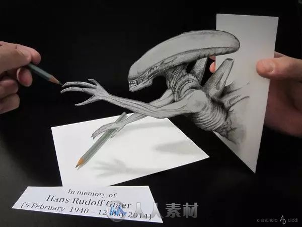 梦想照进现实，超逼真3D绘画作品