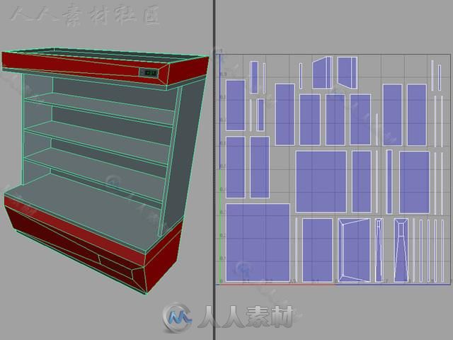 超市内部城市环境Unity3D资源素材