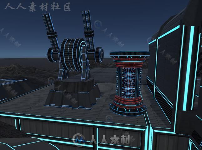 至尊造物主级的科幻环境Unity3D资源素材