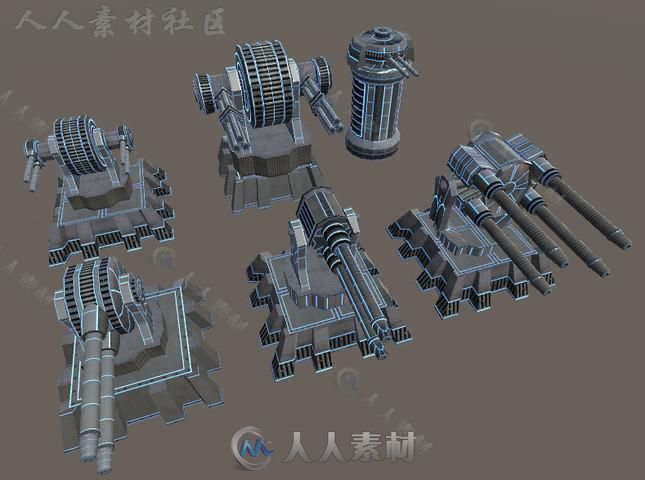 至尊造物主级的科幻环境Unity3D资源素材