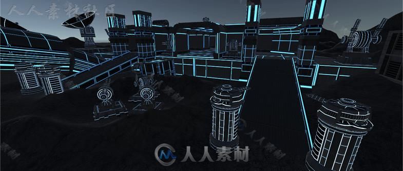 至尊造物主级的科幻环境Unity3D资源素材