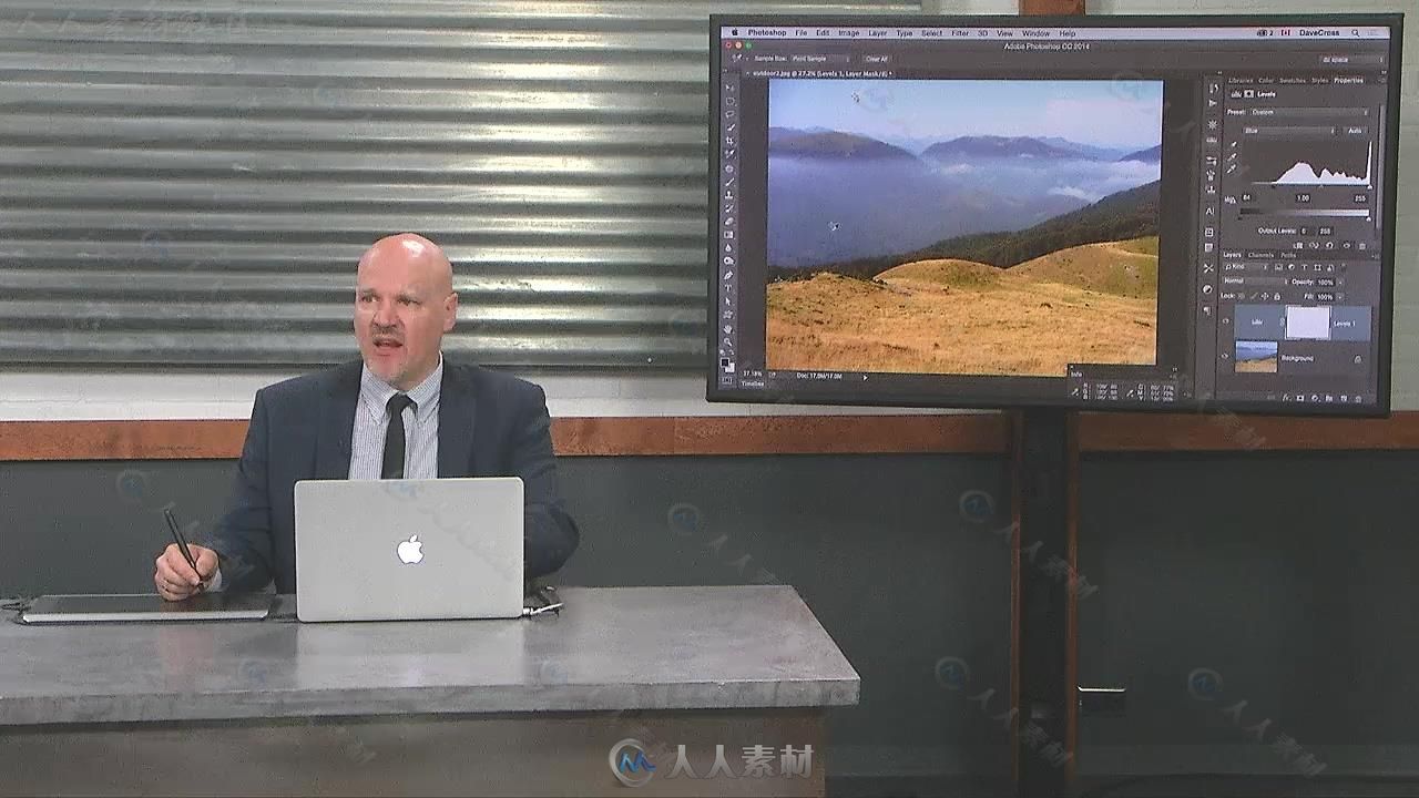 PS曲线与色阶图像编辑技巧视频教程 CREATIVELIVE CURVES AND LEVELS WITH DAVE CROSS