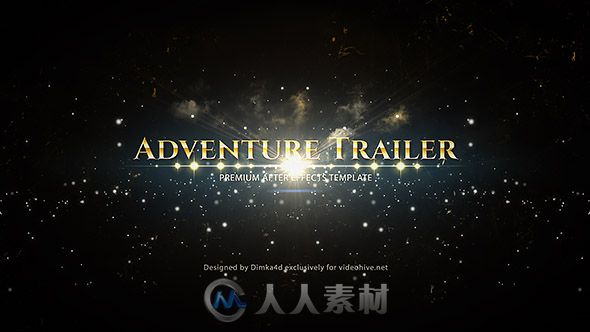 震撼史诗冒险影视片头AE模板  Videohive Adventure Trailer 17286099