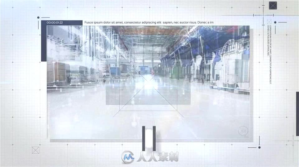 网格照片企业宣传片动画AE模板Videohive Grid Photo Opener Corporatedian'wanSli...