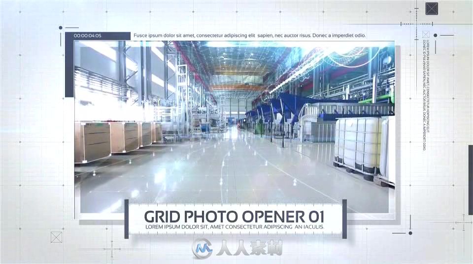 网格照片企业宣传片动画AE模板Videohive Grid Photo Opener Corporatedian'wanSli...