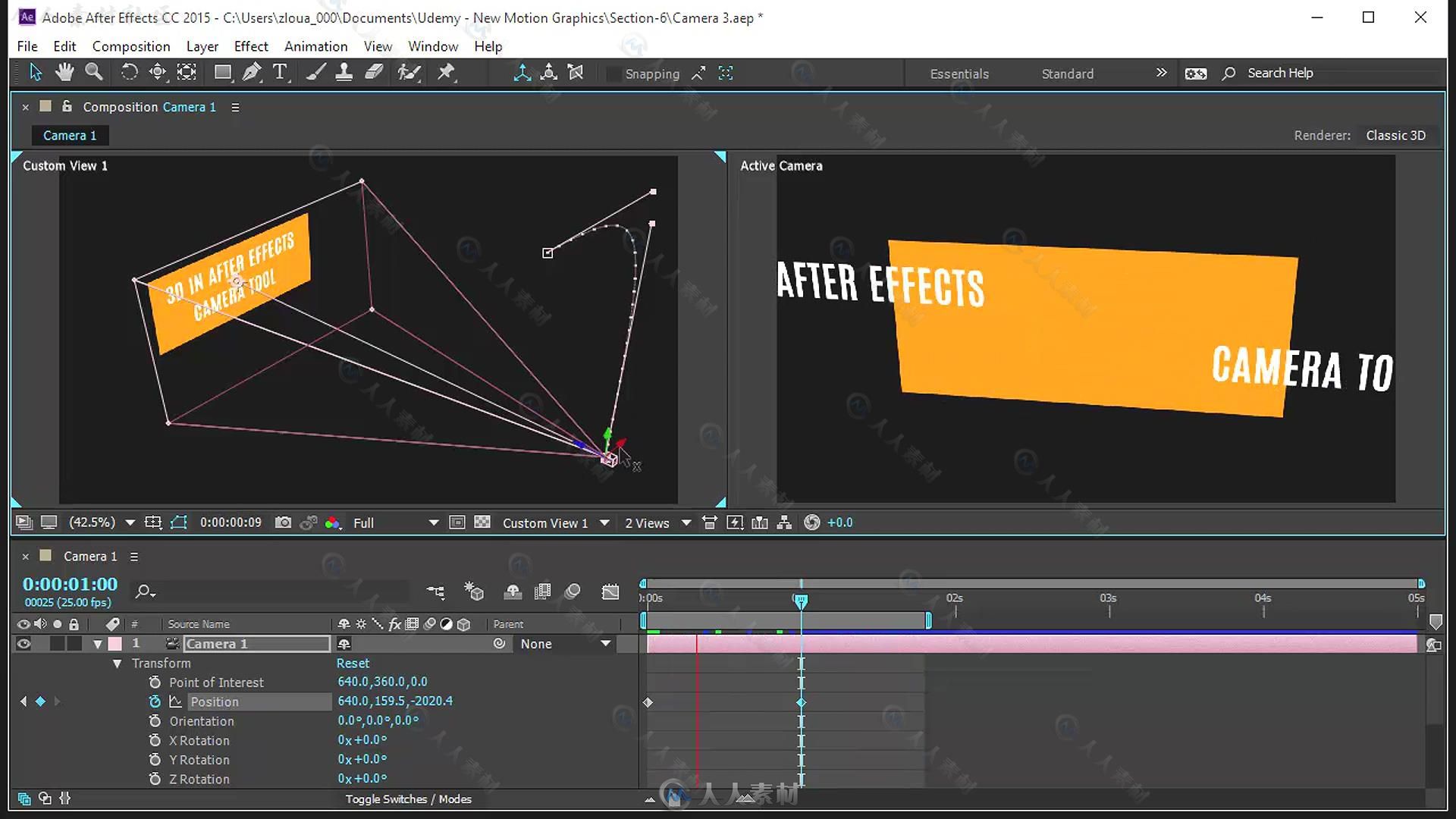 AE从新手到专家完整实训视频教程 UDEMY AFTER EFFECTS 2016 COMPLETE TUTORIAL FRO...