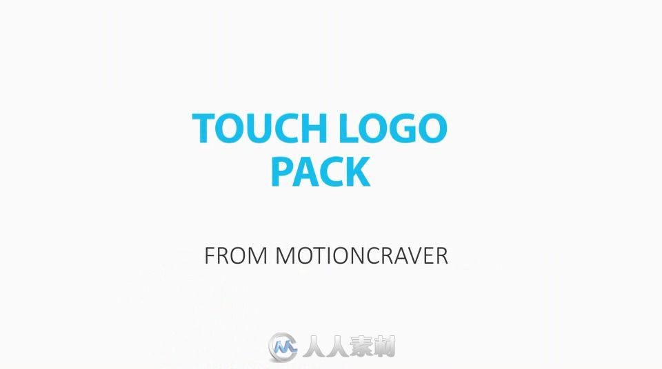 手指触摸标志LOGO演绎AE模板  Videohive  Touch Logo Pack 17321654