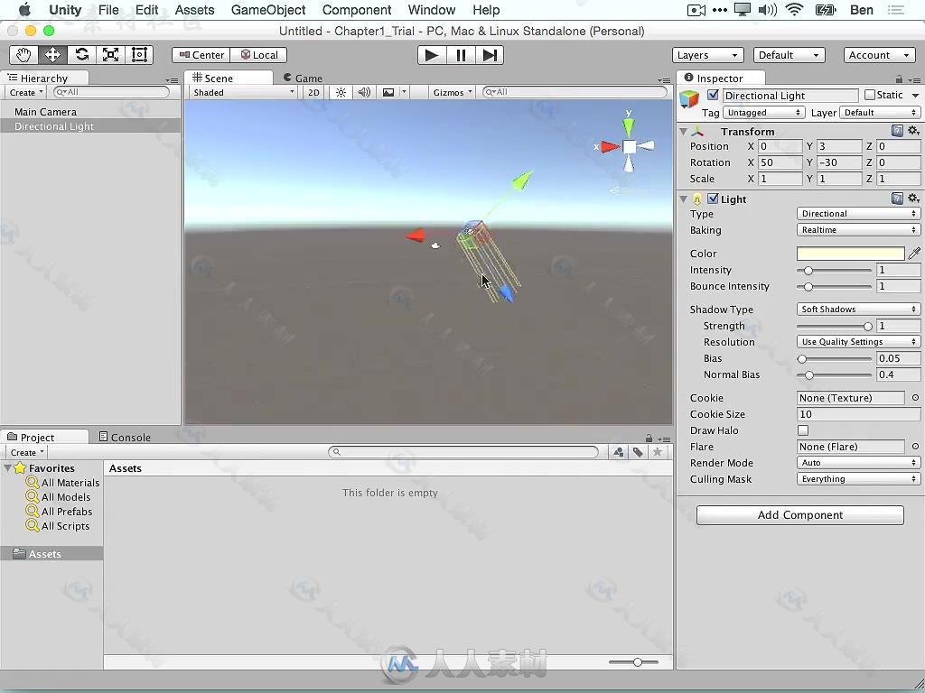 Unity3D基础概念知识训练视频教程 SAMS UNITY GAME DEVELOPMENT VIDEO HOW-TO